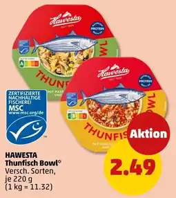 PENNY HAWESTA Thunfisch Bowl* Angebot