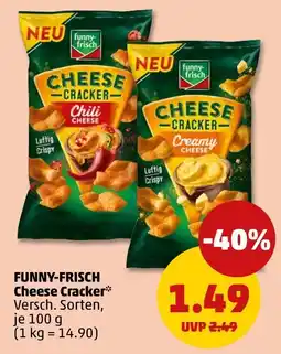 PENNY FUNNY-FRISCH Cheese Cracker* Angebot