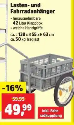 Thomas Philipps Lasten- und Fahrradanhänger Angebot