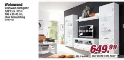 Poco Wohnwand Angebot
