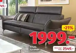 Segmüller Himolla Sofa 2.5-Sitzer Weilheim Angebot