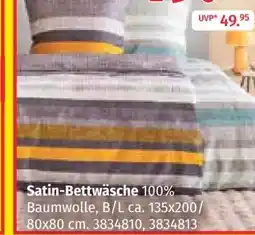 Segmüller Satin-Bettwäsche Angebot