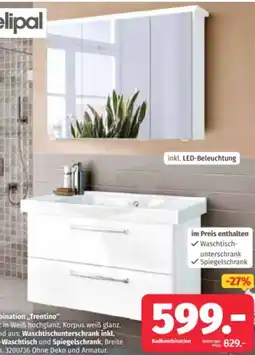 Segmüller Pelipal Badmöbel Trentino Angebot