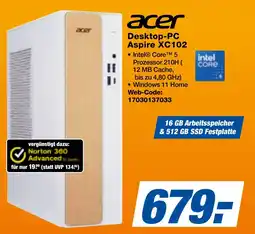 Expert Bening acer Desktop-PC Aspire XC102 Angebot