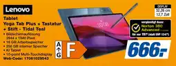 Expert Bening Lenovo Tablet Yoga Tab Plus + Tastatur + Stift - Tidal Teal Angebot