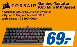 Expert Bening CORSAIR Gaming-Tastatur K65 Mini MX Speed Angebot