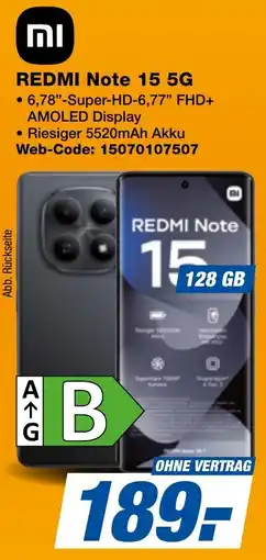 Expert Bening REDMI Note 15 5G Angebot