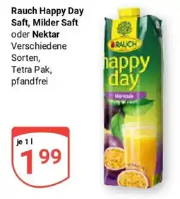 Globus Rauch Happy Day Saft, Milder Saft oder Nektar Angebot