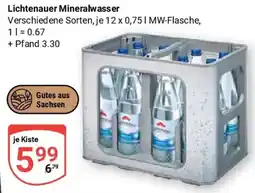 Globus Lichtenauer Mineralwasser Angebot