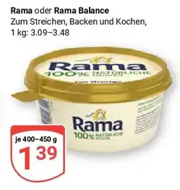 Globus Rama oder Rama Balance Angebot