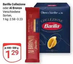 Globus Barilla Collezione oder Al Bronzo Angebot