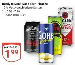 Globus Ready to Drink-Dose oder -Flasche Angebot
