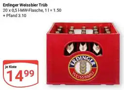 Globus Erdinger Weissbier Trüb Angebot