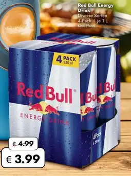 Travel Free Red bull energy drink Angebot