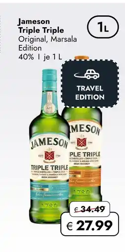 Travel Free Jameson triple triple Angebot