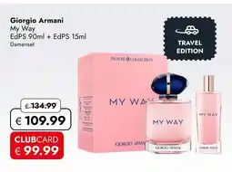 Travel Free Giorgio armani my way Angebot