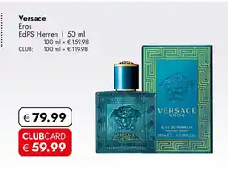 Travel Free Versace eros Angebot