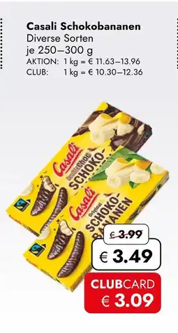 Travel Free Casali schokobananen Angebot