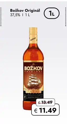 Travel Free Božkov original rum Angebot
