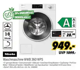 MEDIMAX Miele waschmaschine wwb 360 wps Angebot