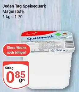 Globus Jeden Tag Speisequark Angebot
