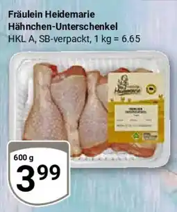 Globus Fräulein Heidemarie Hähnchen-Unterschenkel Angebot