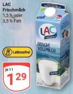 Globus LAC Frischmilch Angebot