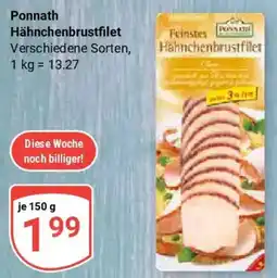 Globus Ponnath Hähnchenbrustfilet Angebot