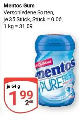 Globus Mentos Gum Angebot