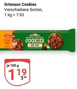 Globus Griesson Cookies Angebot