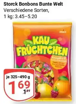 Globus Storck Bonbons Bunte Welt Angebot