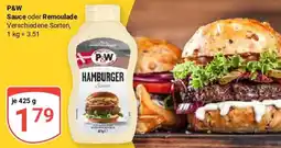 Globus P&W Sauce oder Remoulade Angebot