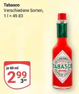 Globus Tabasco Angebot