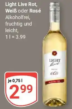 Globus Light Live Rot, Weiß oder Rosé Angebot