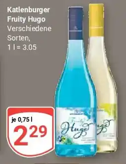 Globus Katlenburger Fruity Hugo Angebot