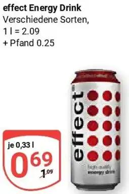 Globus effect Energy Drink Angebot