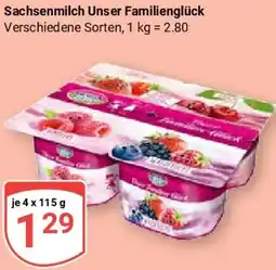Globus Sachsenmilch Unser Familienglück Angebot