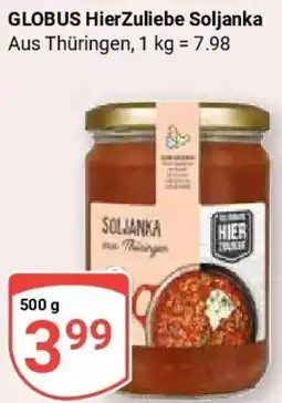 Globus GLOBUS HierZuliebe Soljanka Angebot