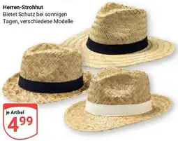 Globus Herren-Strohhut Angebot