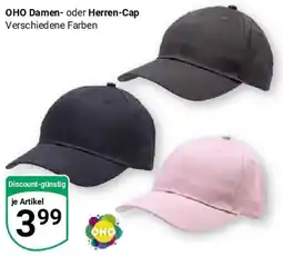 Globus OHO Damen- oder Herren-Cap Angebot