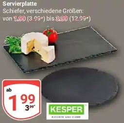 Globus Kesper Servierplatte Angebot