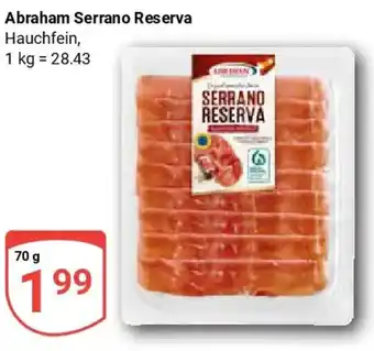 Globus Abraham Serrano Reserva Angebot