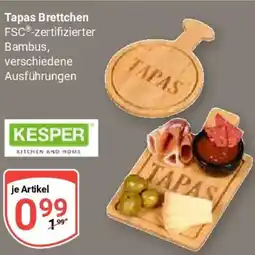 Globus Tapas brettchen Kesper Angebot