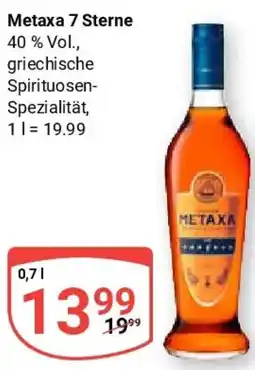 Globus Metaxa 7 Sterne Angebot