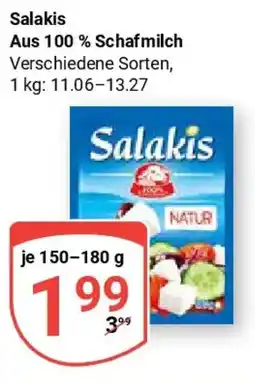 Globus Salakis Aus 100% Schafmilch Angebot