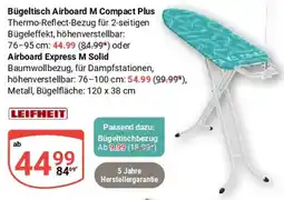 Globus LEIFHEIT Bügeltisch Airboard M Compact Plus Angebot