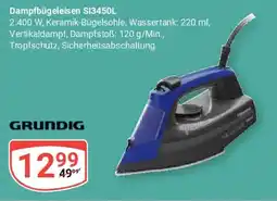 Globus GRUNDIG Dampfbügeleisen S13450L Angebot