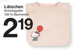 Zeeman Lätzchen Hello Kitty Angebot