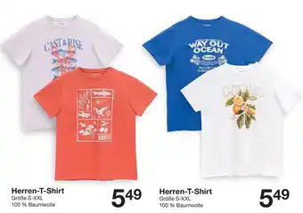 Zeeman Herren-T-Shirt ZEEMAN Angebot