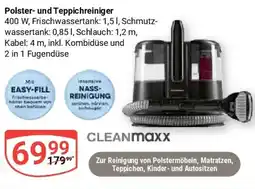Globus CLEANMAXX Polster- und Teppichreiniger Angebot